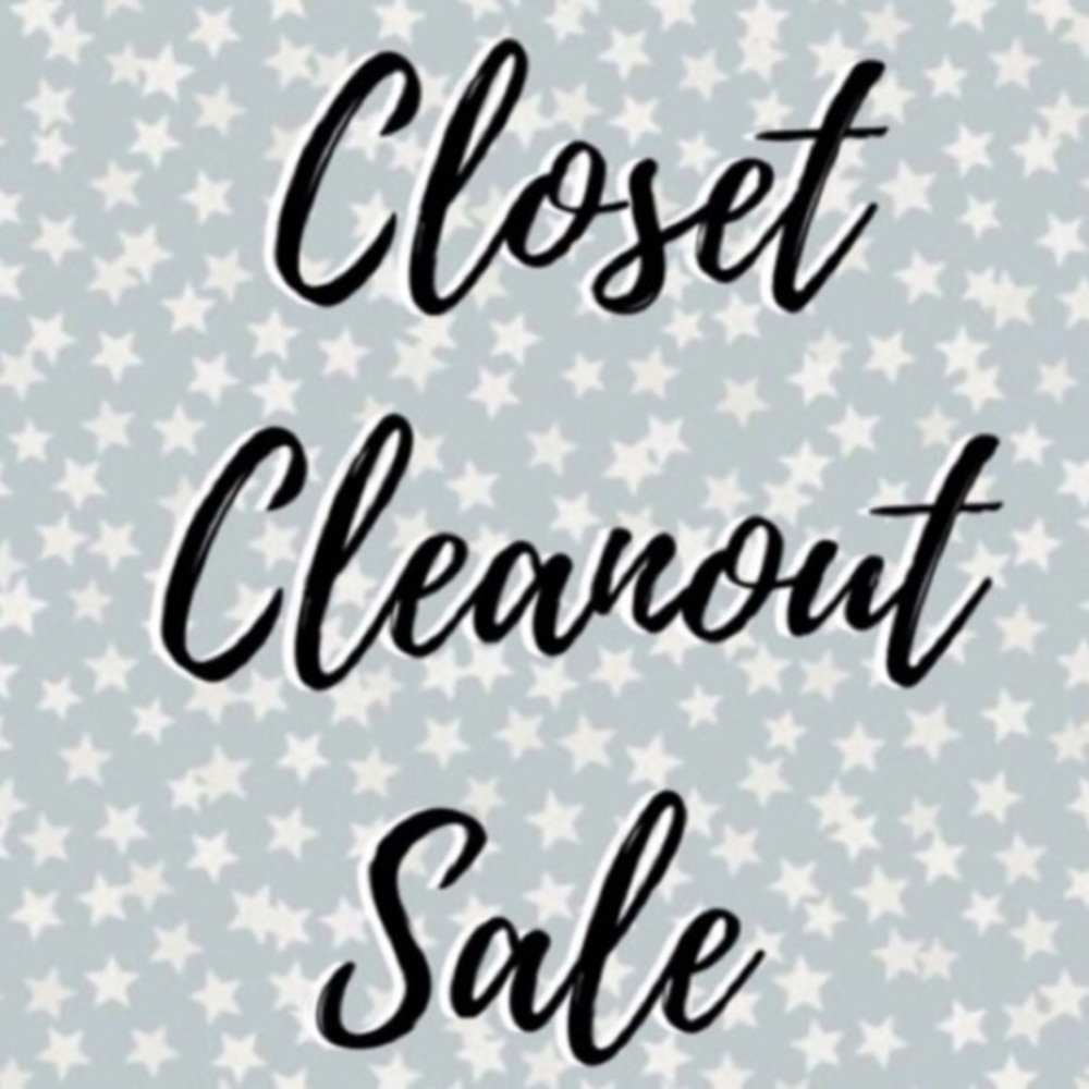 Closet clean out!!!